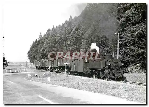 Moderne Karte Train pour Rechberg au PN pres de Sittersdorf