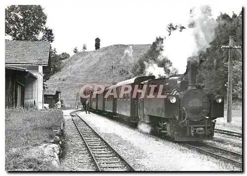 Cartes postales moderne Train mixte a Miklauzhof