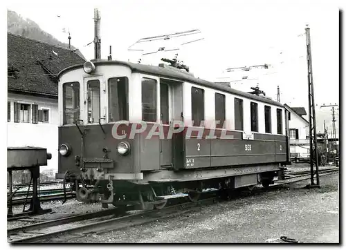 Cartes postales moderne Tram Be 2 4 11 a Stansstad