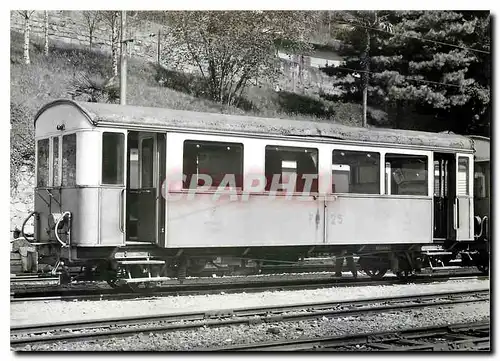 Cartes postales moderne Tram B 25 du parc d'origine a Ponte Tresa