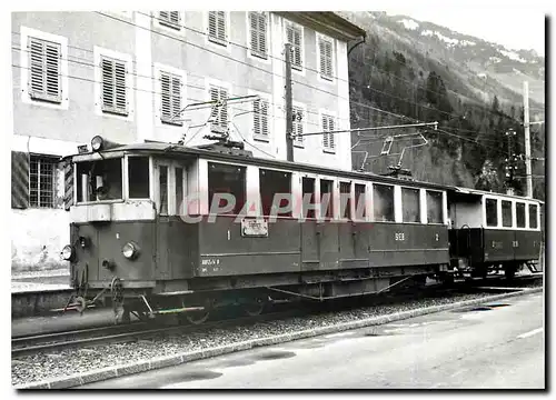 Cartes postales moderne Tram Ze 3 4 8 et remorque modernisee a Grafenort