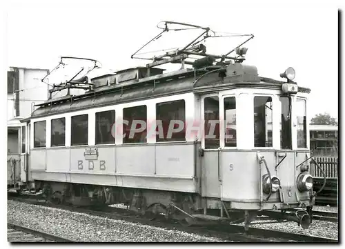 Cartes postales moderne Tram Be 4 4 5 a Bremgarten