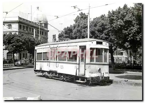 Cartes postales moderne Tram CTA 381 dient noch als Schleppfahrzeug