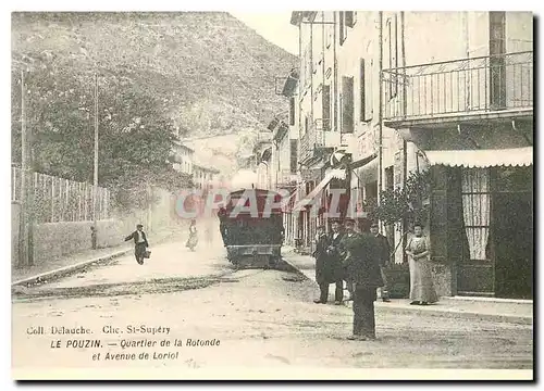 Cartes postales moderne Le Pouzin Quartier de la Rotonde et Avenue de Loriol