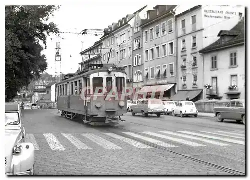 Ansichtskarte AK Tram CFe 4 4 6 a la Bahnhofstrasse a Schaffhouse