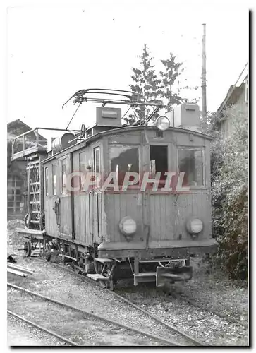 Ansichtskarte AK Train de travaux au depot de Siblingen