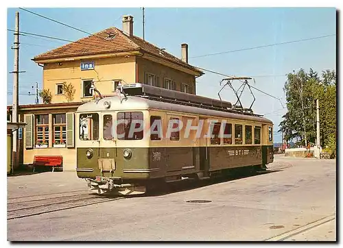 Cartes postales Tauffelen Ins Bahn BTI Der BDe 4 4 6