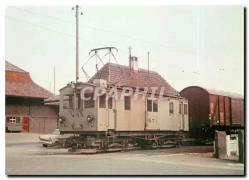 Ansichtskarte AK Tauffelen Ins Bahn BTI De 4 4 1