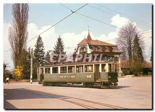 Ansichtskarte AK Tauffelen Ins Bahn BTI Xe 4 4 8