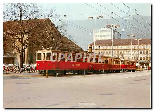 Ansichtskarte AK Tauffelen Ins Bahn BTI BDe 4 4 9 B 42