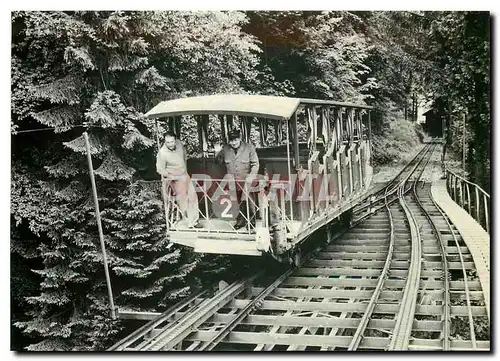 Cartes postales Wagen 2 in der Ausweiche auf der Giessbachbrucke