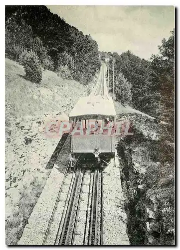 Cartes postales Die Thunersee Beatenberg Bahn TSB war zuerst mit Wasserburgewicht betrieben