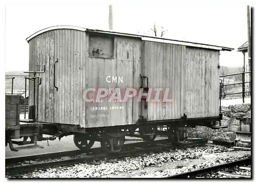 Ansichtskarte AK Wagon couvert du parc d'origine K 31 aux Brenets