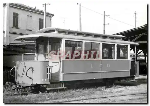 Ansichtskarte AK Tram B2 11 au depot La Santa