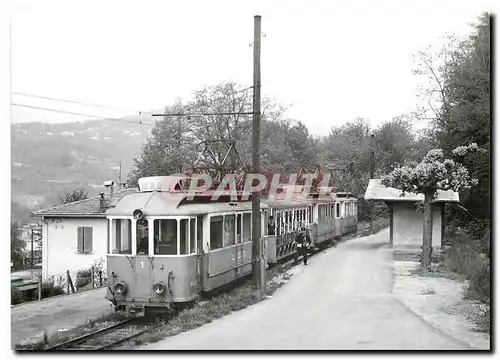 Ansichtskarte AK Train descendant a la station de Pregassona