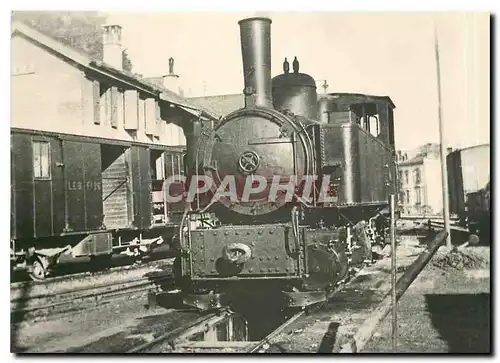 Cartes postales moderne Une des trois locomotives Mallet sur la fossa de Chauderon