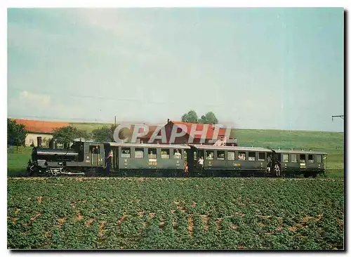 Cartes postales moderne Train special vapeur pres de Fey Claire Cherpillod Rochaix