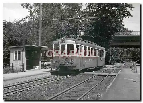 Cartes postales moderne Automotrice pour Fluh marquant l'arret a Dorenbach Zoo