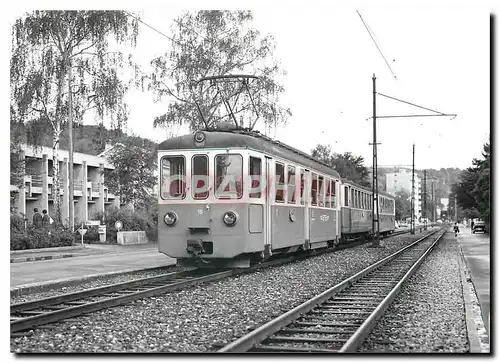 Cartes postales moderne Train pour Bale Heuwaage a la Bottmingerstrasse