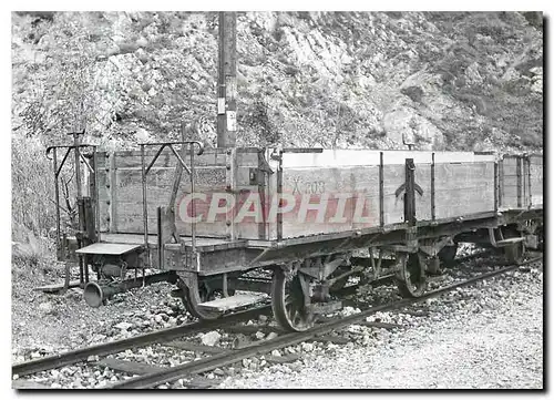 Cartes postales moderne Wagon de service X 203 avec ses attelages d'origine