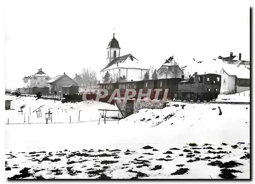 Moderne Karte Croisement en gare de Bois