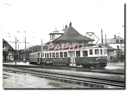 Moderne Karte Ancienne gare de Worblaufen