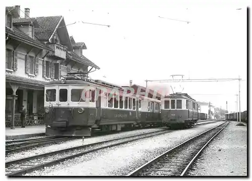 Moderne Karte Chatel Saint Denis correspondance avec les cev