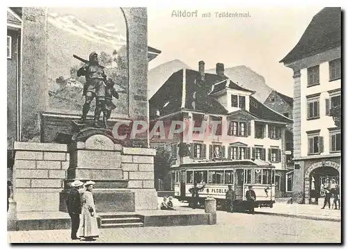 Cartes postales moderne Altdorf Ratausplatz