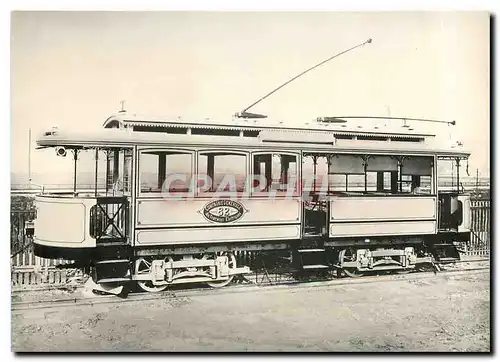 Cartes postales moderne Automotrice Be construction 1901