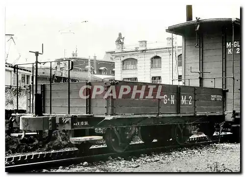 Cartes postales moderne Wagon plat a Montreux