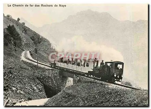 Cartes postales moderne Train descendant pres de Caux