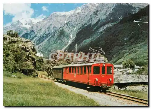 Cartes postales moderne Letzter Original BM Triebwagen