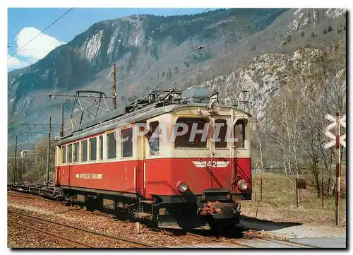 Cartes postales moderne Aushilfstriebwagen AB Abe beim Manover