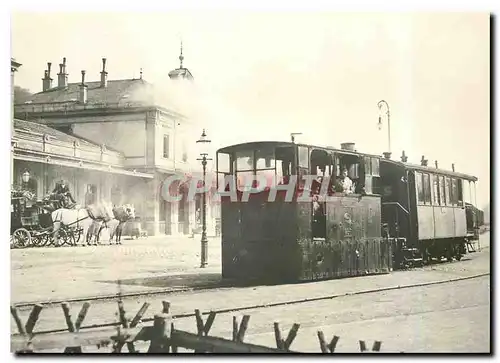 Cartes postales moderne Zahnradbahnzug der NCB mit lok HG