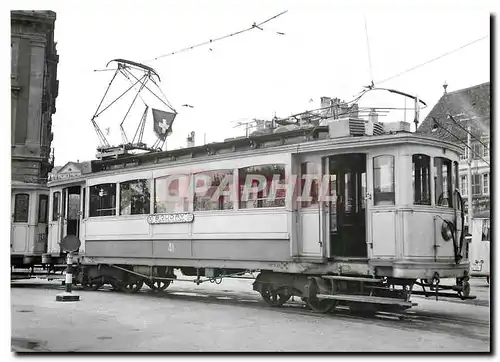 Cartes postales moderne TN Ce im Zustand der Vierzigerjahre mit zwei verschiedenen Bugel am Place Pury