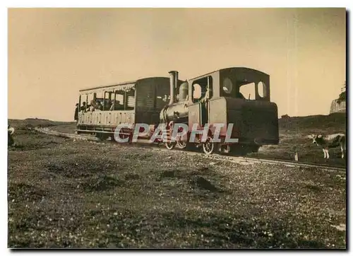 Cartes postales moderne Vitznau Rigi Bahn VRB Lokmit Vorstellwagen