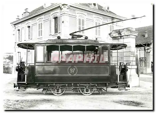 Moderne Karte Le depot des TS au boulevard de la Cluse