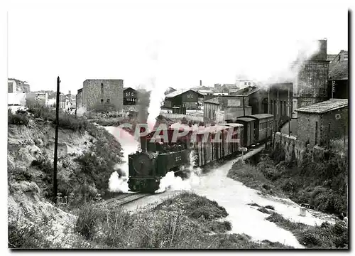 Cartes postales moderne Train au depart de San Feliu