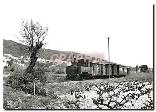 Cartes postales moderne Train pour Gerona a Santa Cristina