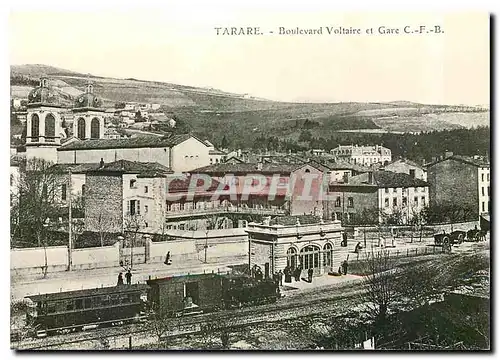 Cartes postales moderne Villefranche sur Saone a Tarare en gare de Tarare