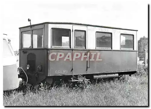 Moderne Karte Autorail CGL gare a Lumbres