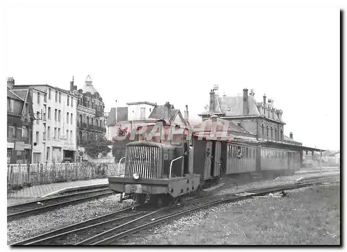 Cartes postales moderne Berck Plage train pour Rand du Flier tracteur ex Dordogne