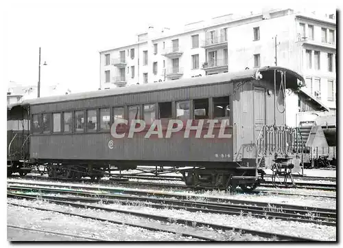 Cartes postales moderne Voiture B avec bogies a balanciers Nice