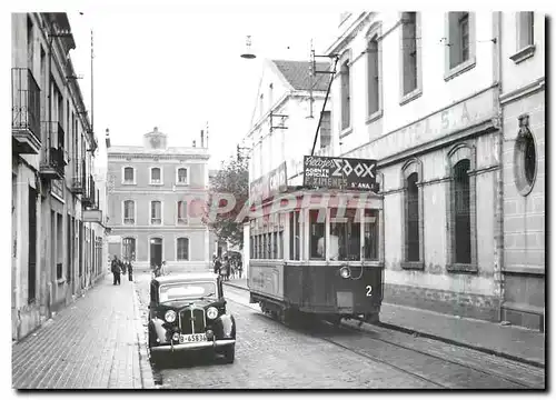 Cartes postales moderne Automotrice a Mataro novembre 1963