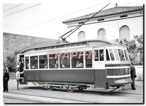 Cartes postales moderne Automotrice a Mataro pres du depot novembre 1963