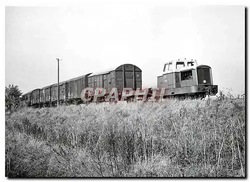 Cartes postales moderne Train a voie normale pour Noyelles pres de St Valery Canal