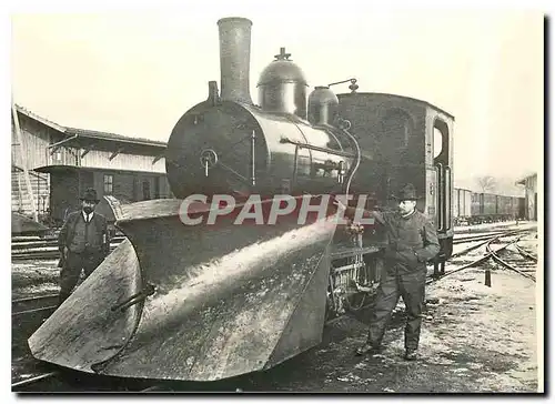 Moderne Karte SLM avec chasse neige a Echaliens