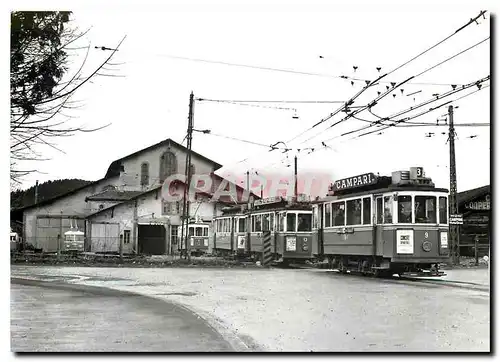 Moderne Karte Depot de Perolles mars 1965