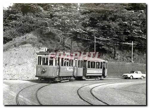 Cartes postales moderne Rame pur Schaffhouse au bas de l'Ebnatstrasse