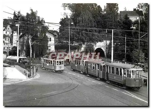 Moderne Karte Croisement pres du depot a la Fulachstrasse